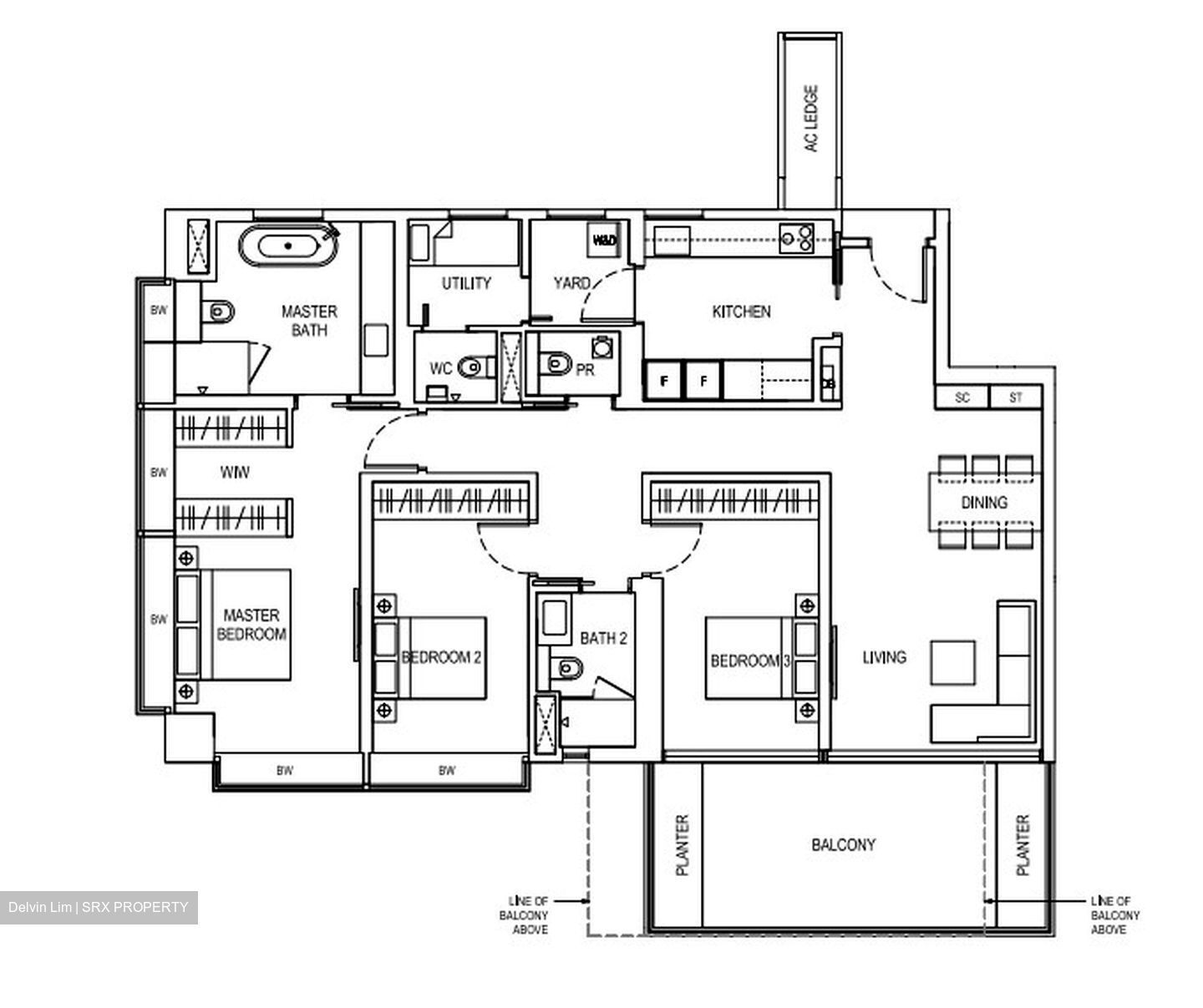 Boulevard 88 (D10), Apartment #406696351